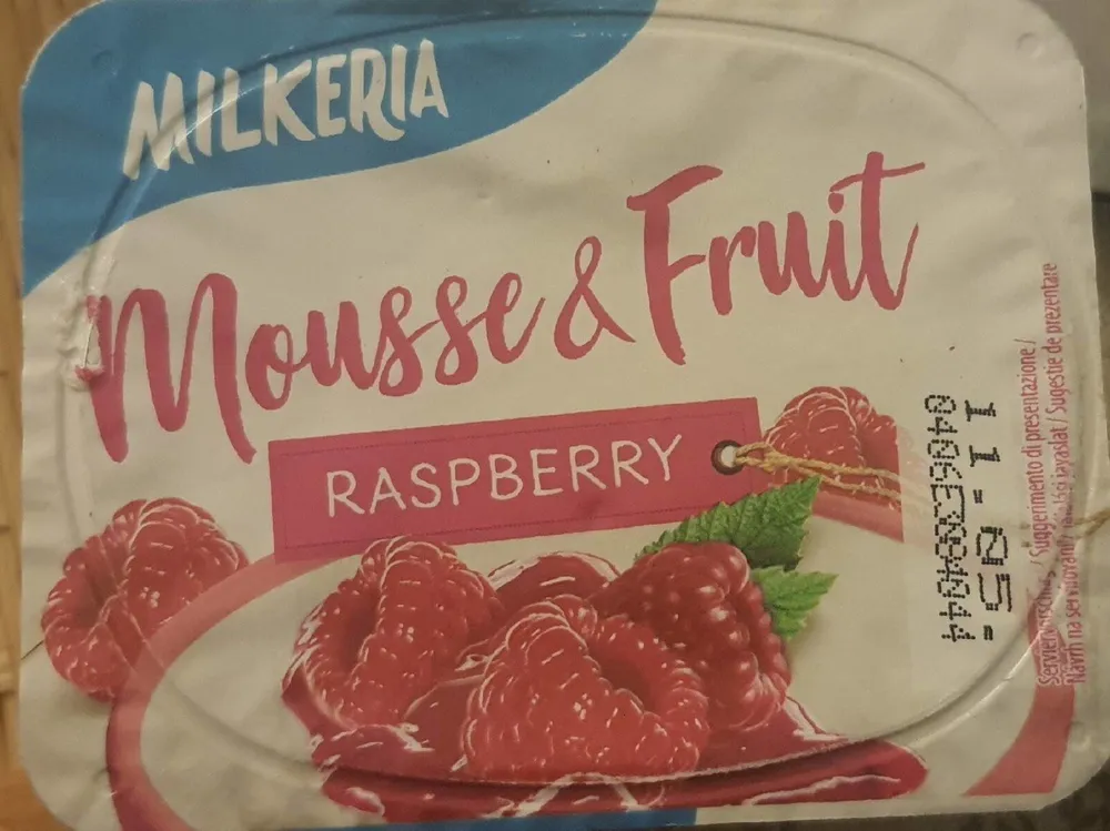 Mousse & fruit (raspberry)