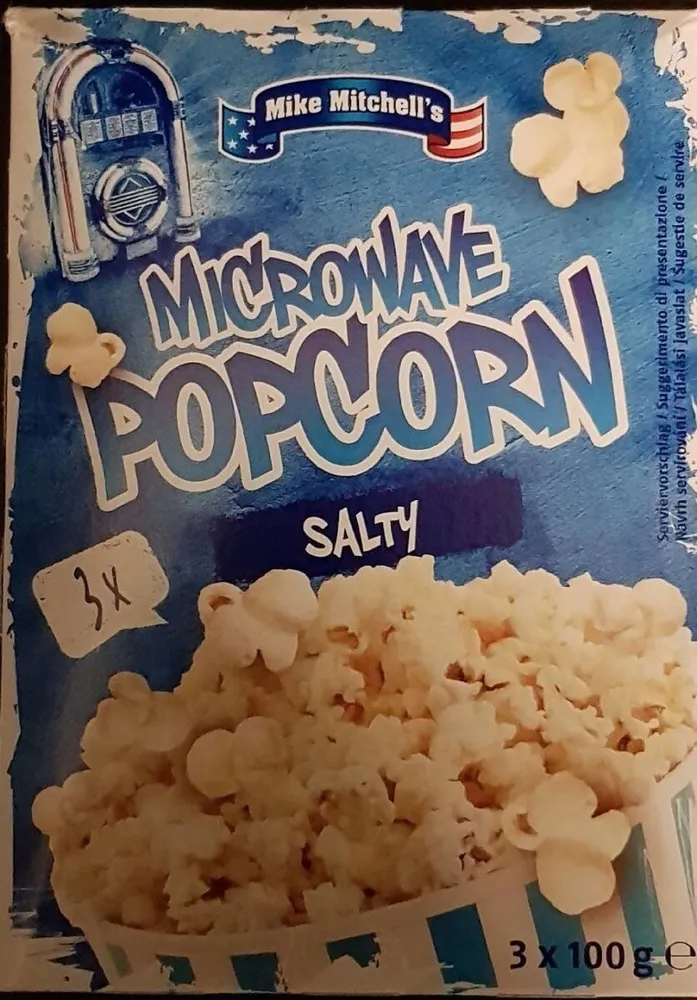 Microwave Popcorn Salty