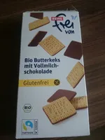 Bio Butterkeks mit Vollmilchschokolade
