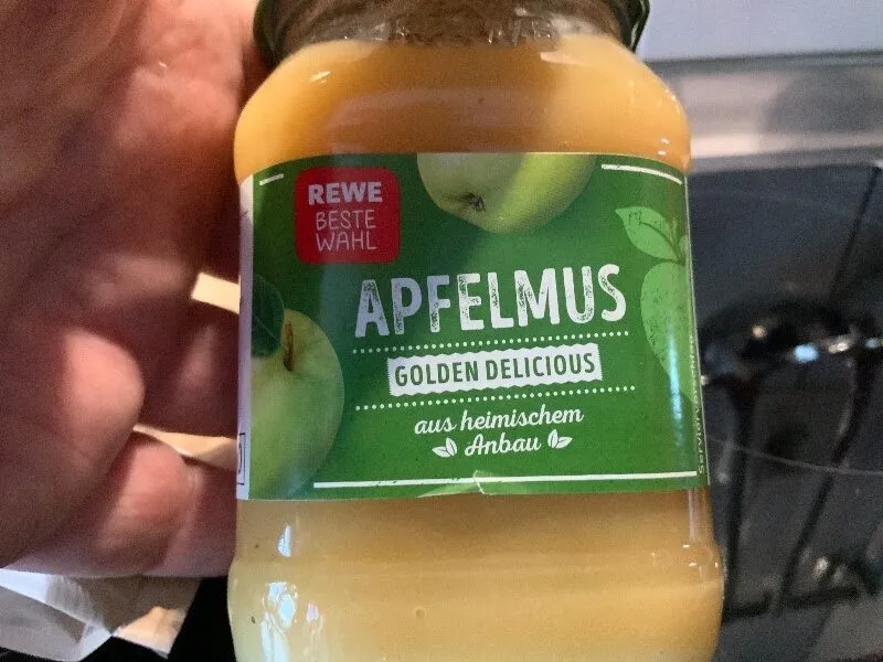 Apfelmus Golden Delicious