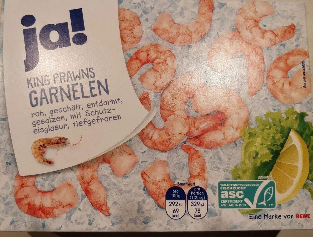 King Prawns Garneln
