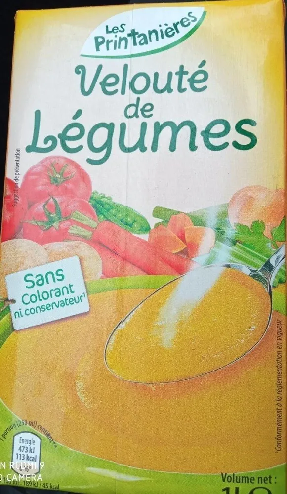Velouté de légumes