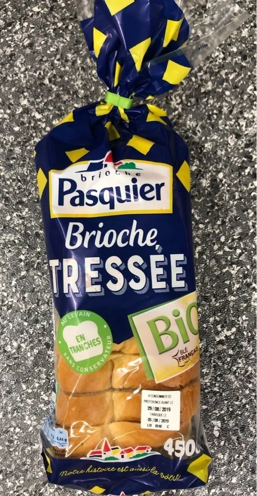 Brioche tressé bio