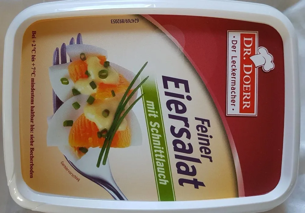 Feiner Eiersalat mit Schnittlauch