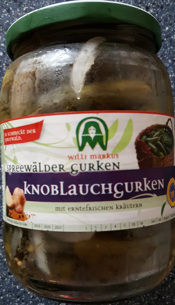Knoblauchgurken