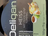 Veganer Ofenkäse mit Feige-Senf-Topping