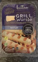 Vegetarische Grillwürste aus Käse