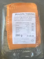 Mimolette tranches