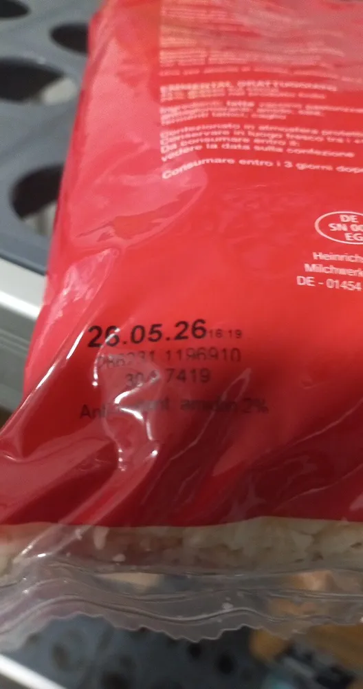 Emmentaler Râpé Vallée D'Henri 1 KG, 1 Pièce