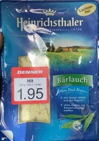 Bärlauchkäse in Scheiben
