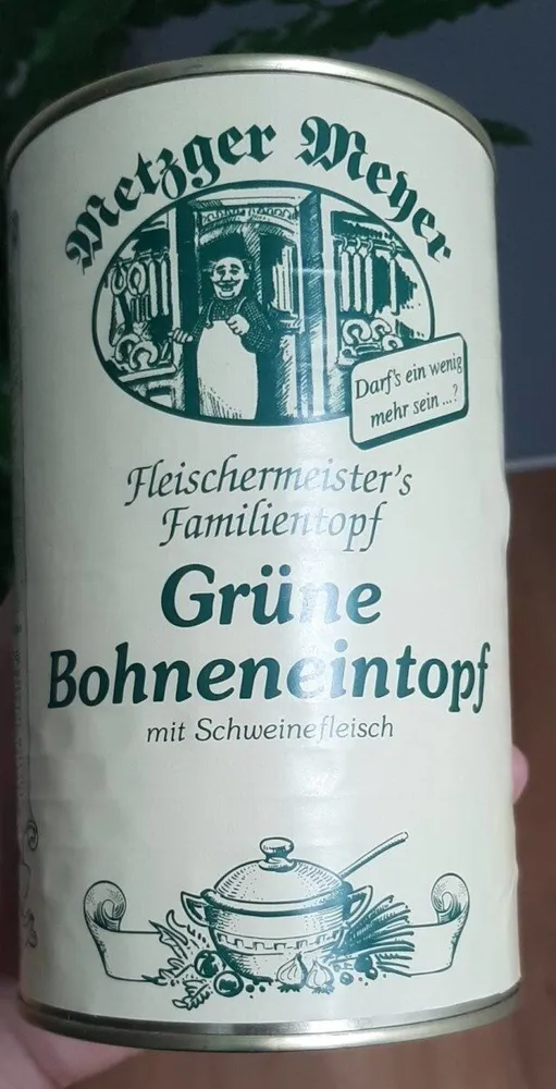 Grüne Bohneneintopf mit Schweinefleisch
