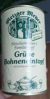 Grüne Bohneneintopf mit Schweinefleisch