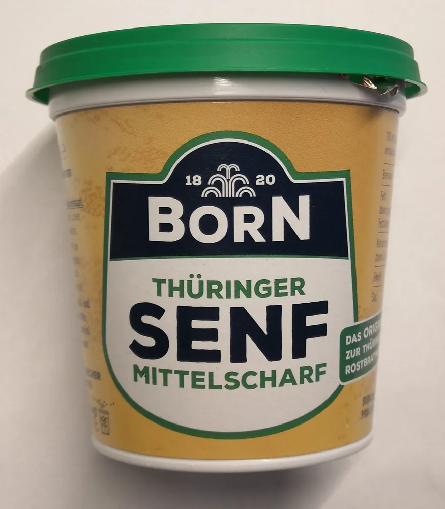 Born Senf mittelscharf