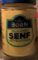 Born Senf Mittelscharf