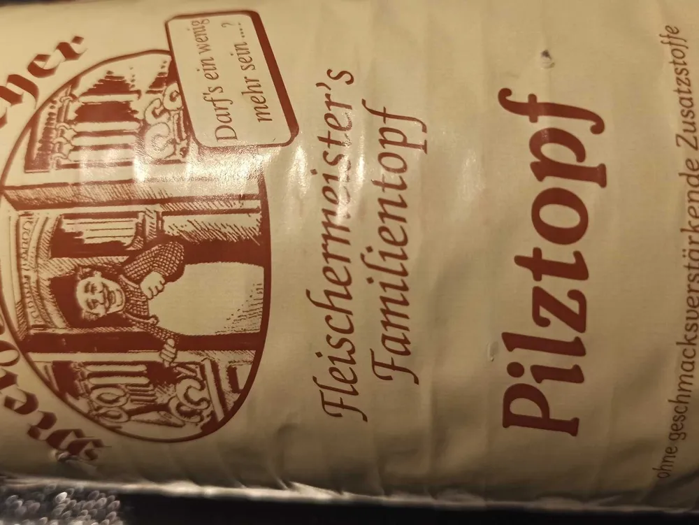 Fleischermeister's Familientopf Pilztopf