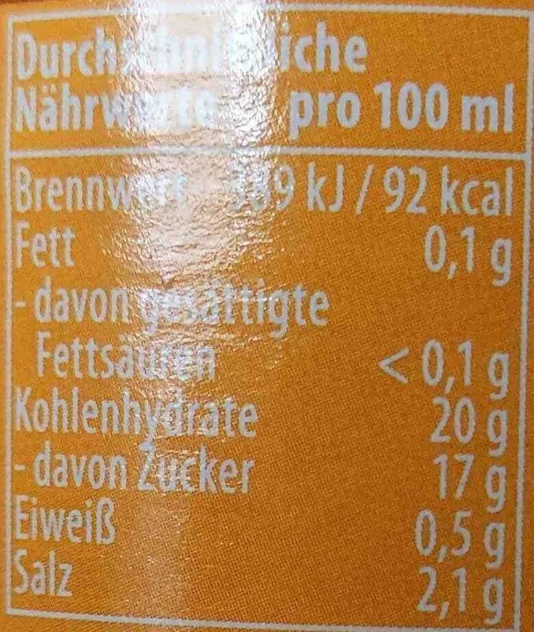 Curry Orange Sauce