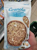 Granola baja en azúcares