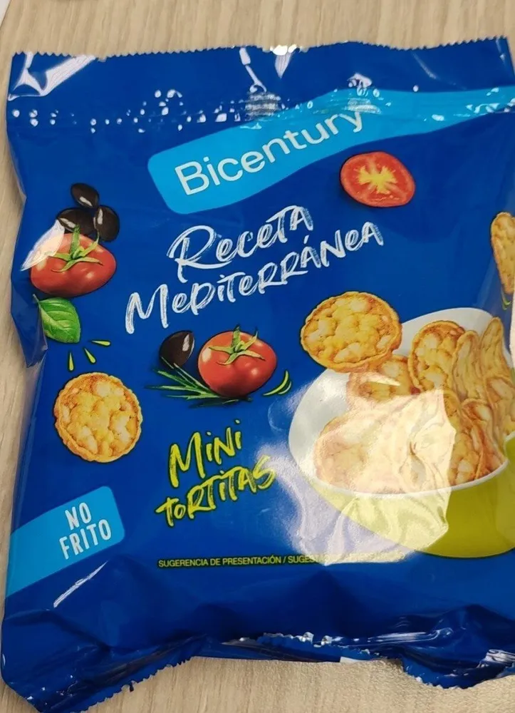 MINI TORTITAS RECETA MEDITERRÁNEA