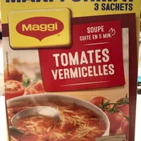 Soupe tomate vermicelle