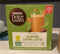 Almond caffè latte