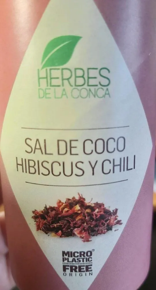 Sal de coco hibiscus y chili