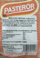 Bollos fritos naranja