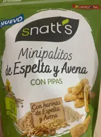 Minipalitos de espelta y avena