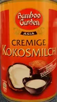 Cremige Kokosmilch