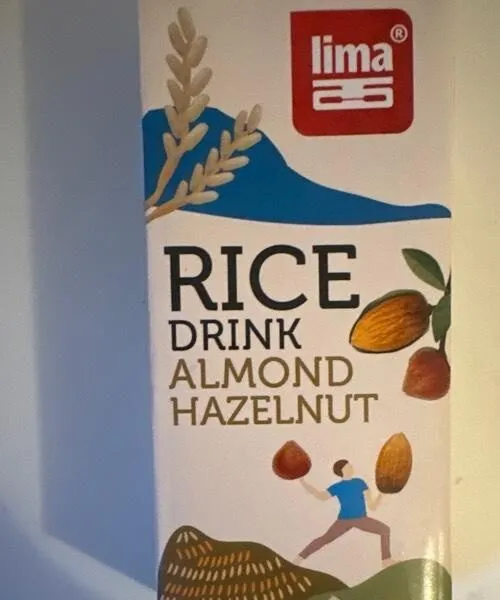 Lait de riz goût amande et noisette