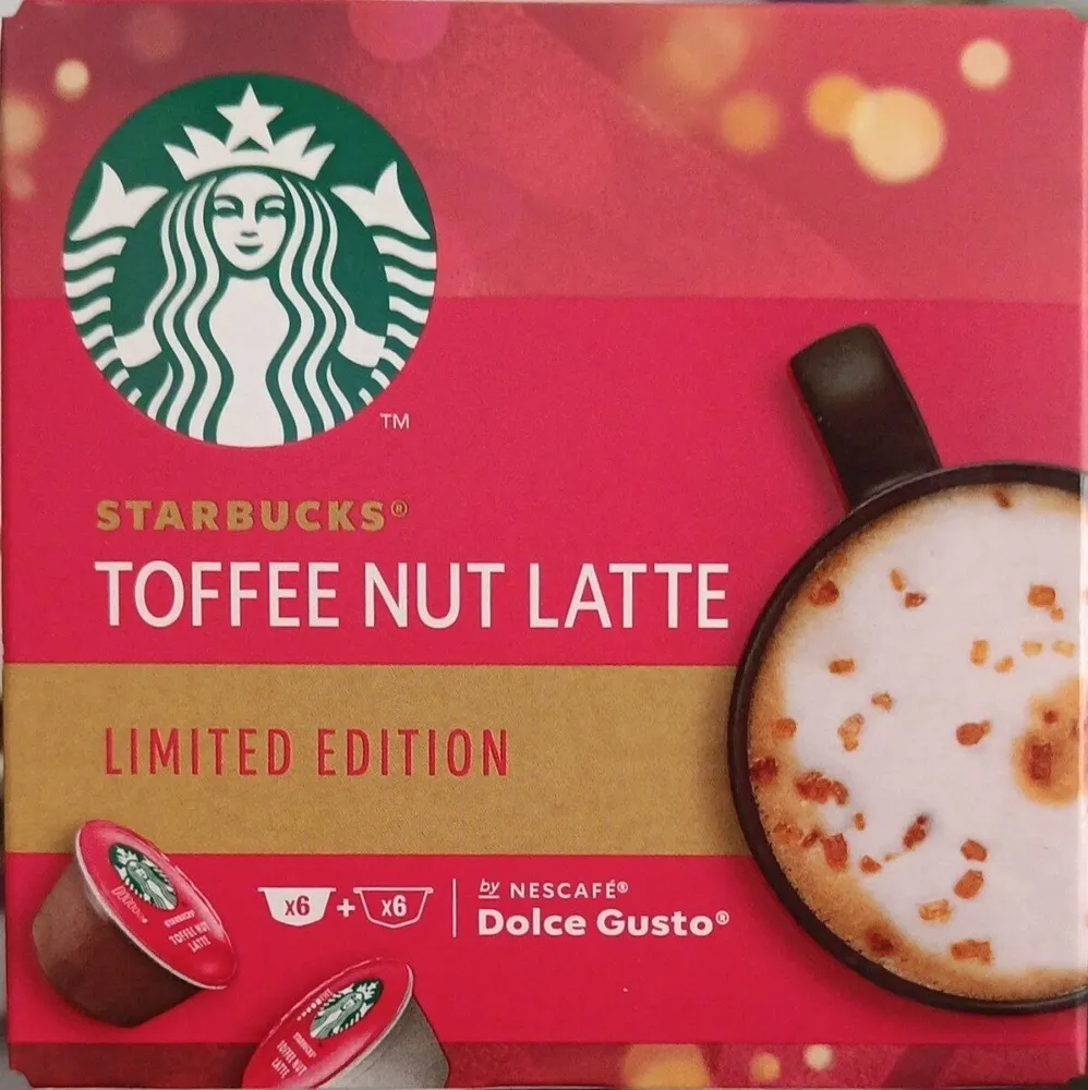 Cápsulas toffee nut latte