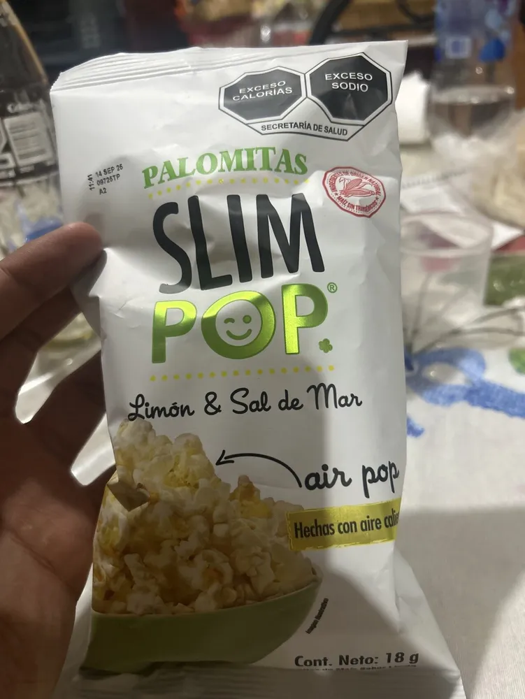 Palomitas Limon Y Sal De Mar