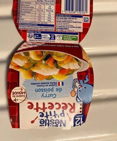 Curry de Poisson