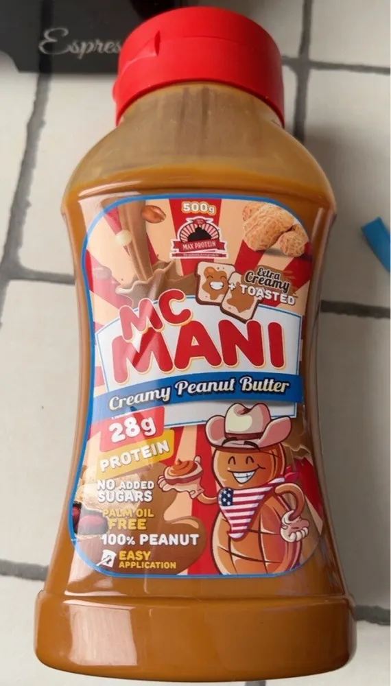 McMani Crema de Cacahuete Tostada