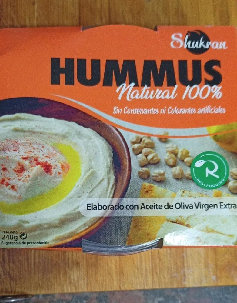 Humus natural Shukran