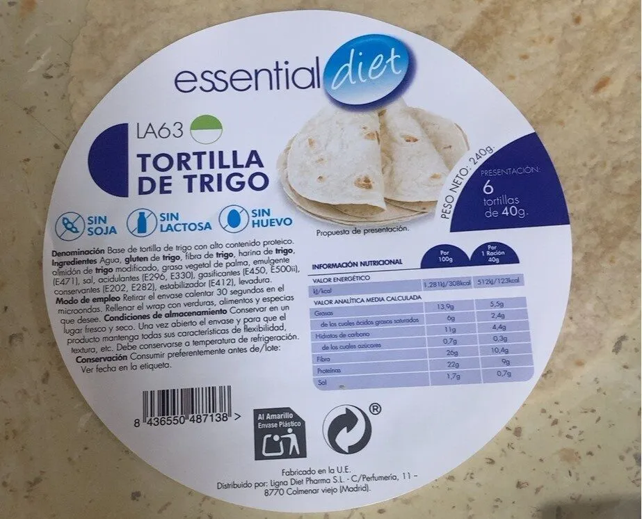 Tortilla de trigo