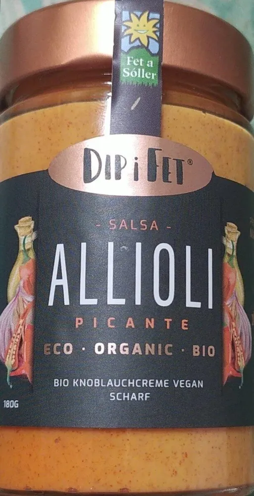 Salsa Allioli Picante Vegan