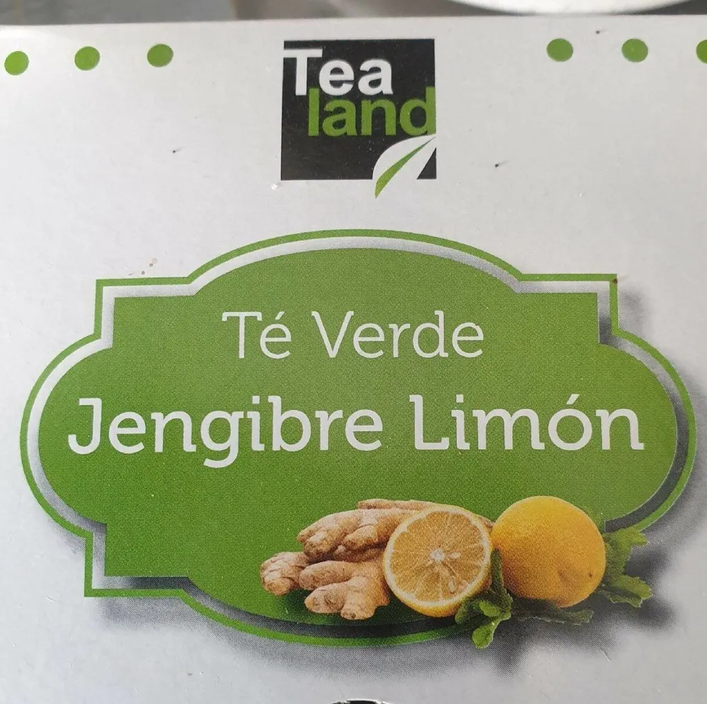 Te verde jengibre y limón