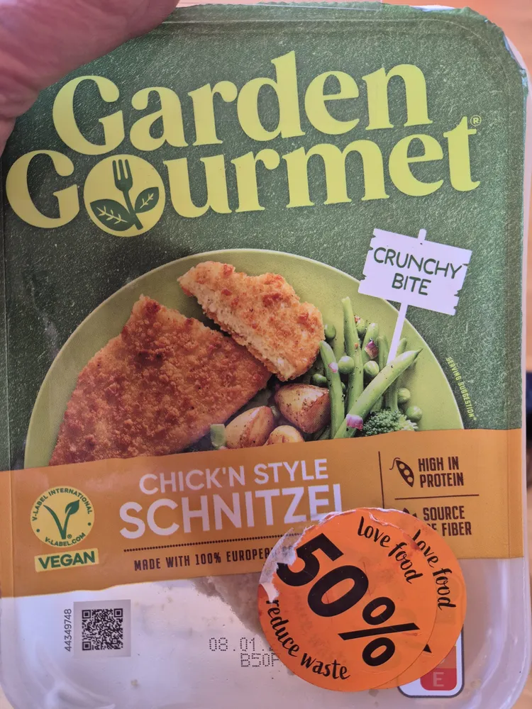 CHICK'N STYLE SCHNITZEL