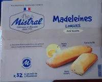 Madeleines longues