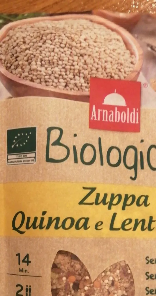 Zuppa quinoa e lenticchie