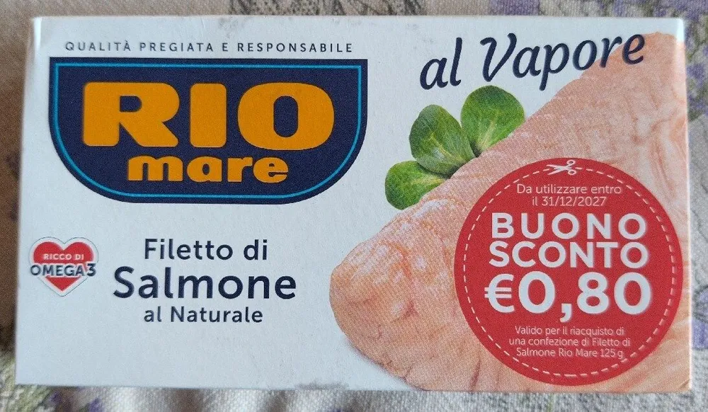 Filetto Di Salmone Al Naturale