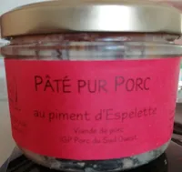 Pâté pur porc au Piment d'Espelette