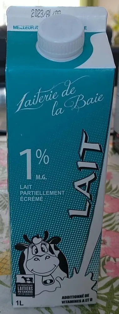 Lait partiellement écrémé