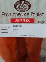 Escalopes de poulet au paprika