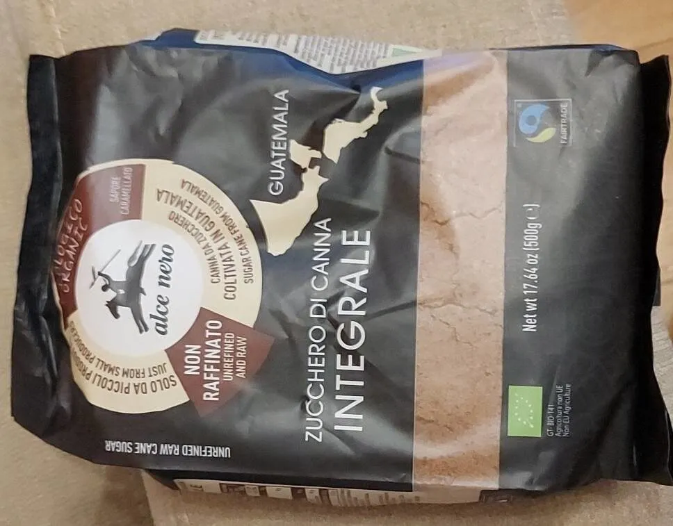 Zucchero di canna integrale