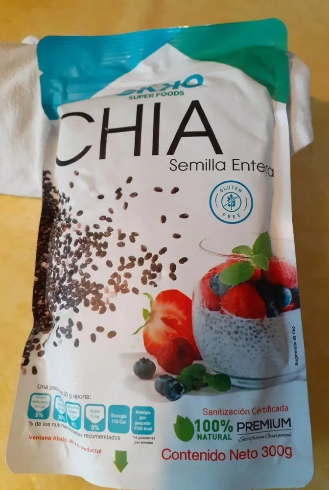 Chia sémillante entera