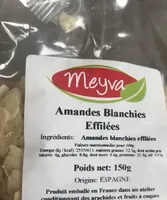 Amandes Blanchies effilées