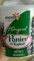 Panier de yoplait