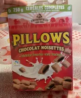 Pillows chocolat noisettes