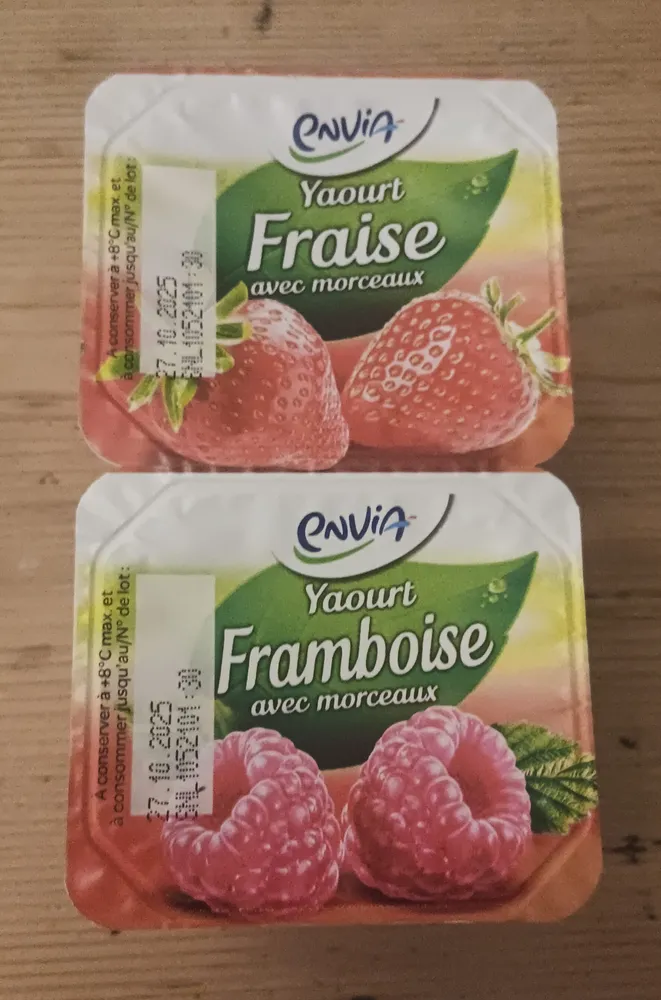 Yaourt Fraise avec morceaux